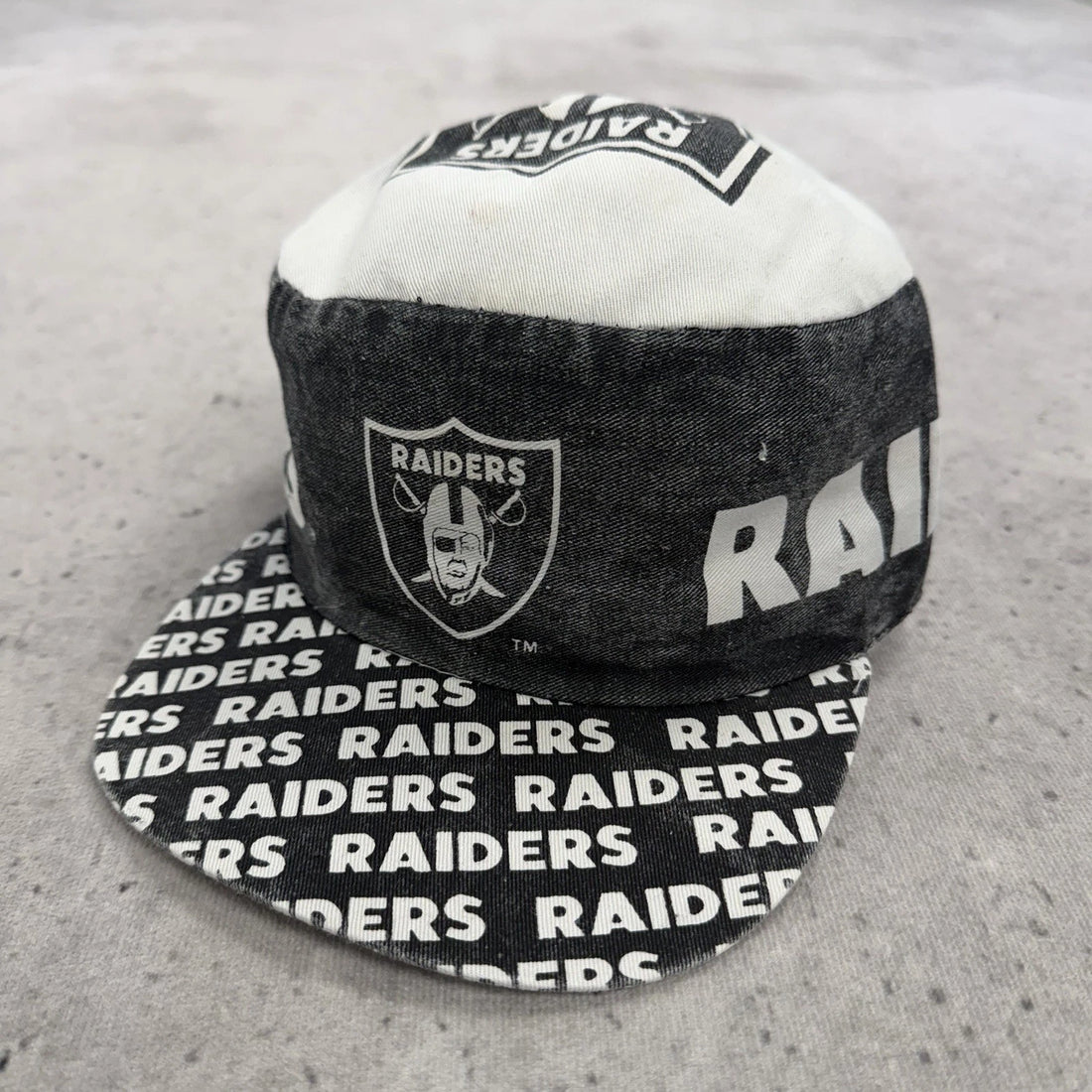 Los Angeles Oakland Raiders Pillbox Snapback Hat OSFA NFL