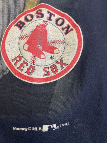 Vintage Boston Red Sox Nutmeg T-Shirt Size XL 90s MLB