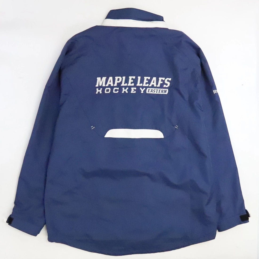 Toronto Maple Leafs Reebok Windbreaker Light Jacket Size Large NHL