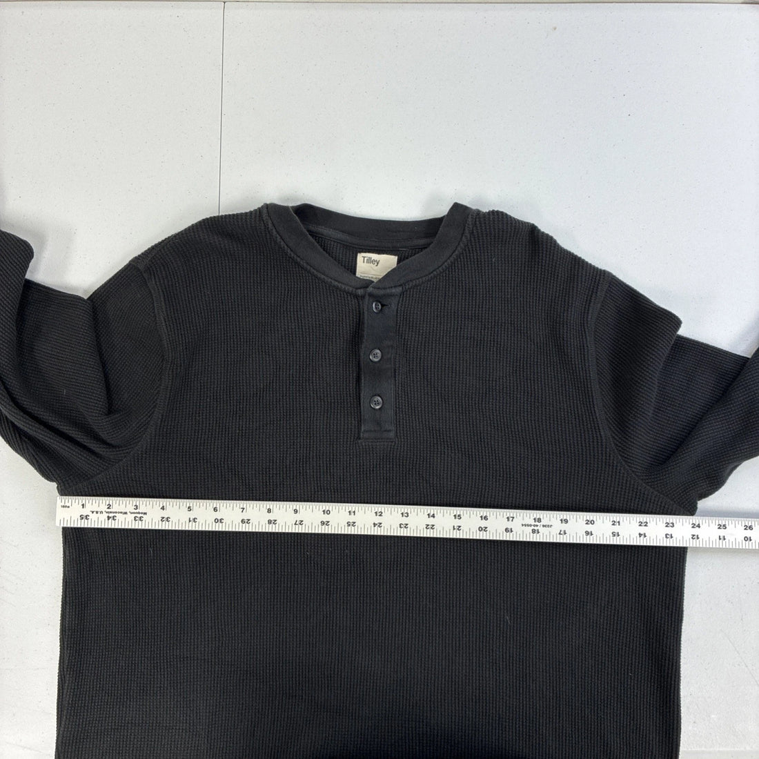 Tilley Thermal Long Sleeve Henley Shirt Size XL