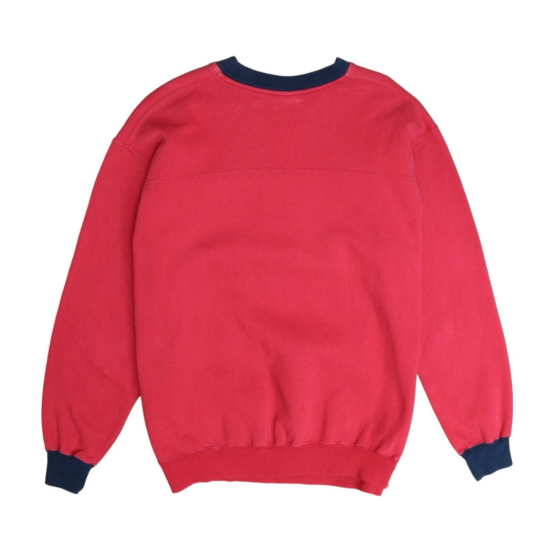 Vintage Nebraska Cornhuskers Sweatshirt Crewneck Size Large Red NCAA