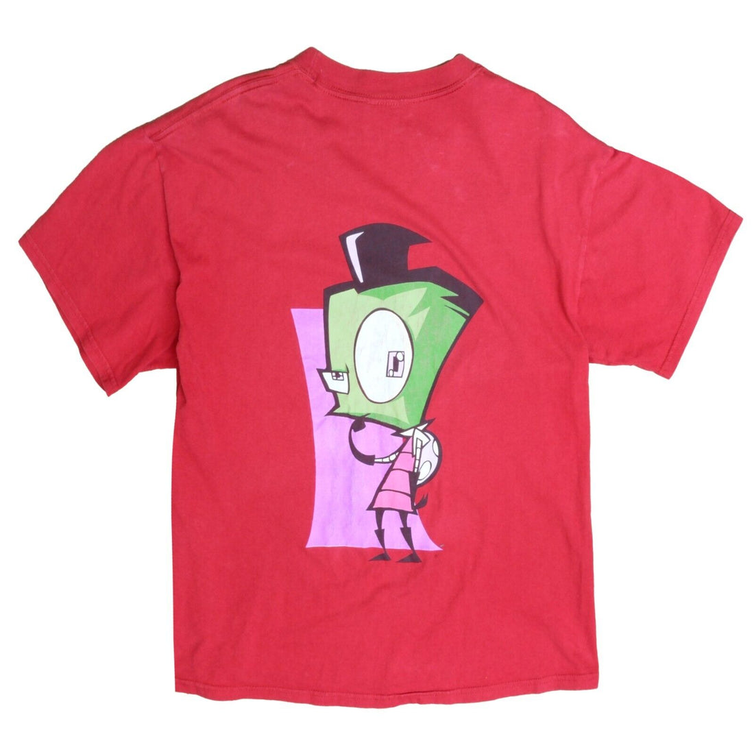 Vintage Invader Zim Nickelodeon T-Shirt Size Large Cartoon 2002
