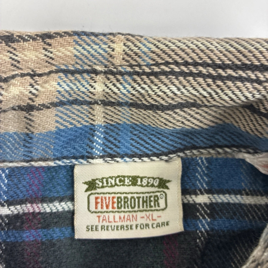 Five Brother Button Up Shirt Size XL