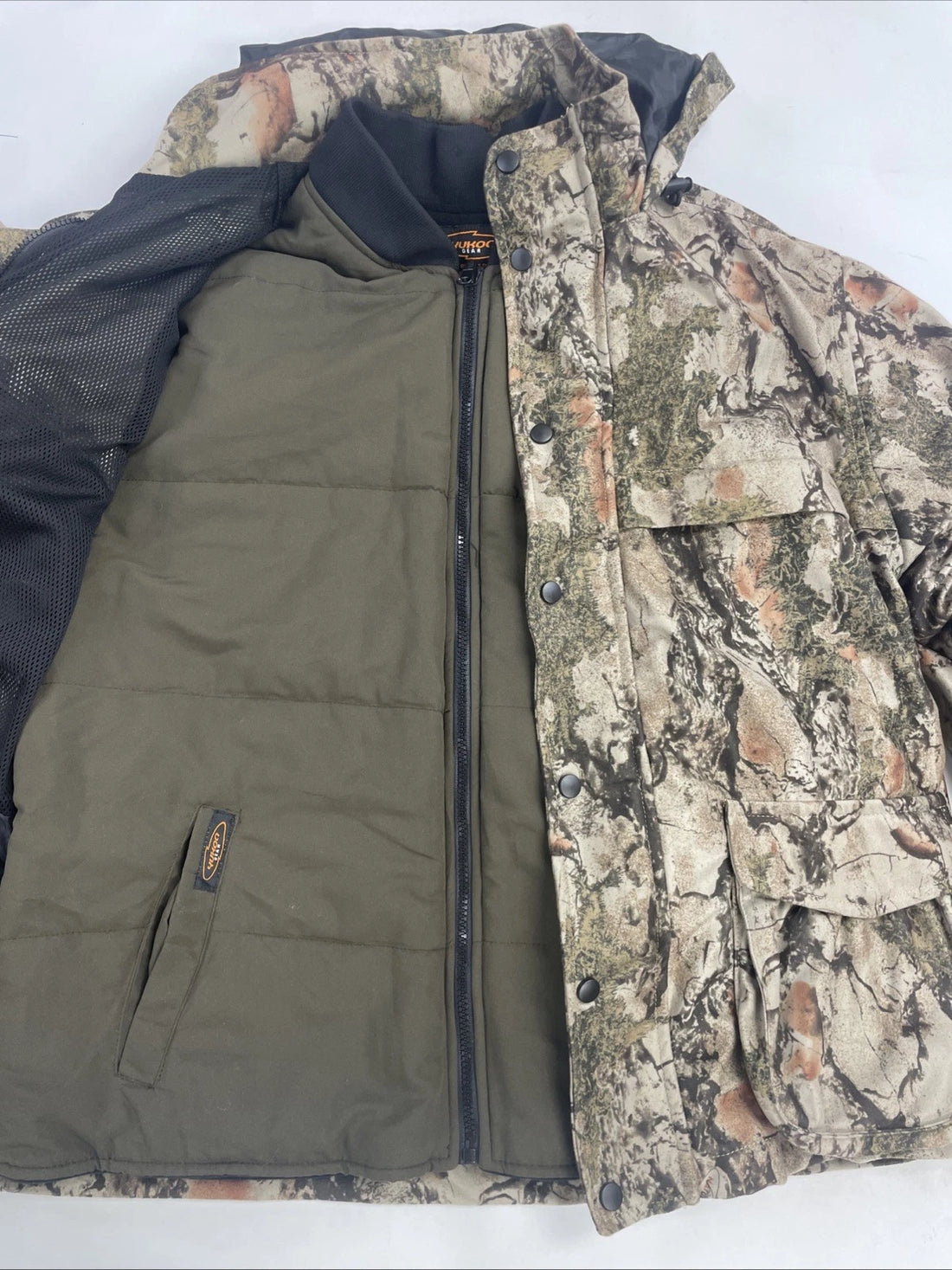 Yukon Gear Natural Camo Jacket Size Medium