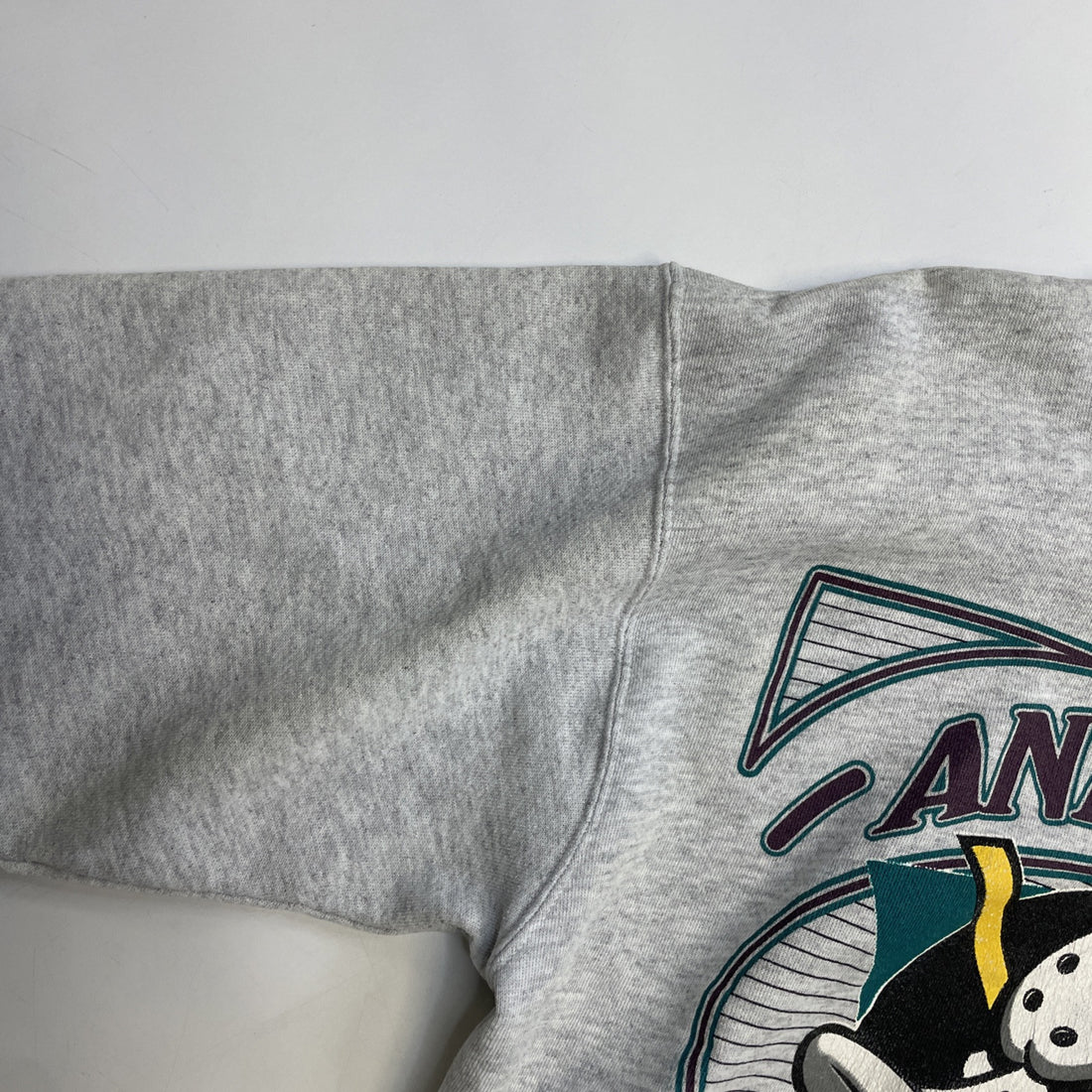 Vintage Anaheim Mighty Ducks Sweatshirt Crewneck Size Large 1993 90s NHL