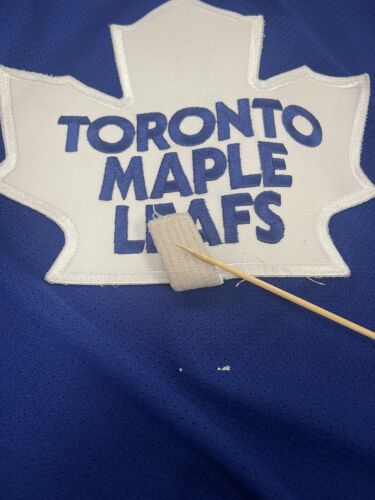 Vintage Toronto Maple Leafs Eric Lindros CCM Hockey Jersey Size 2XL Blue NHL