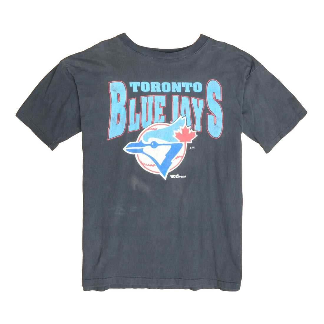 Vintage Toronto Blue Jays Ravens T-Shirt Size XL Black MLB