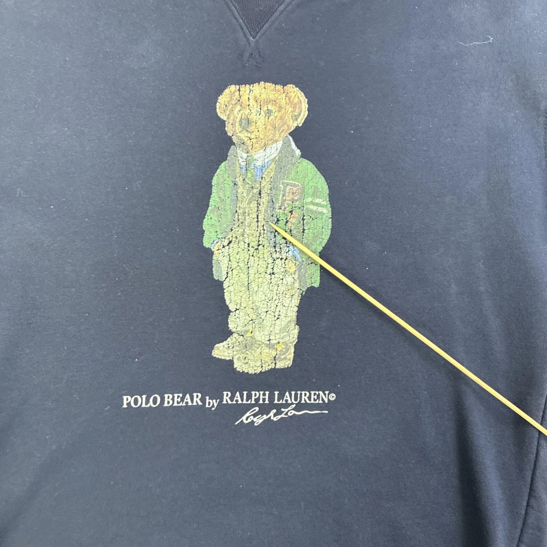 Polo Ralph Lauren Bear Crewneck Sweatshirt Size XL