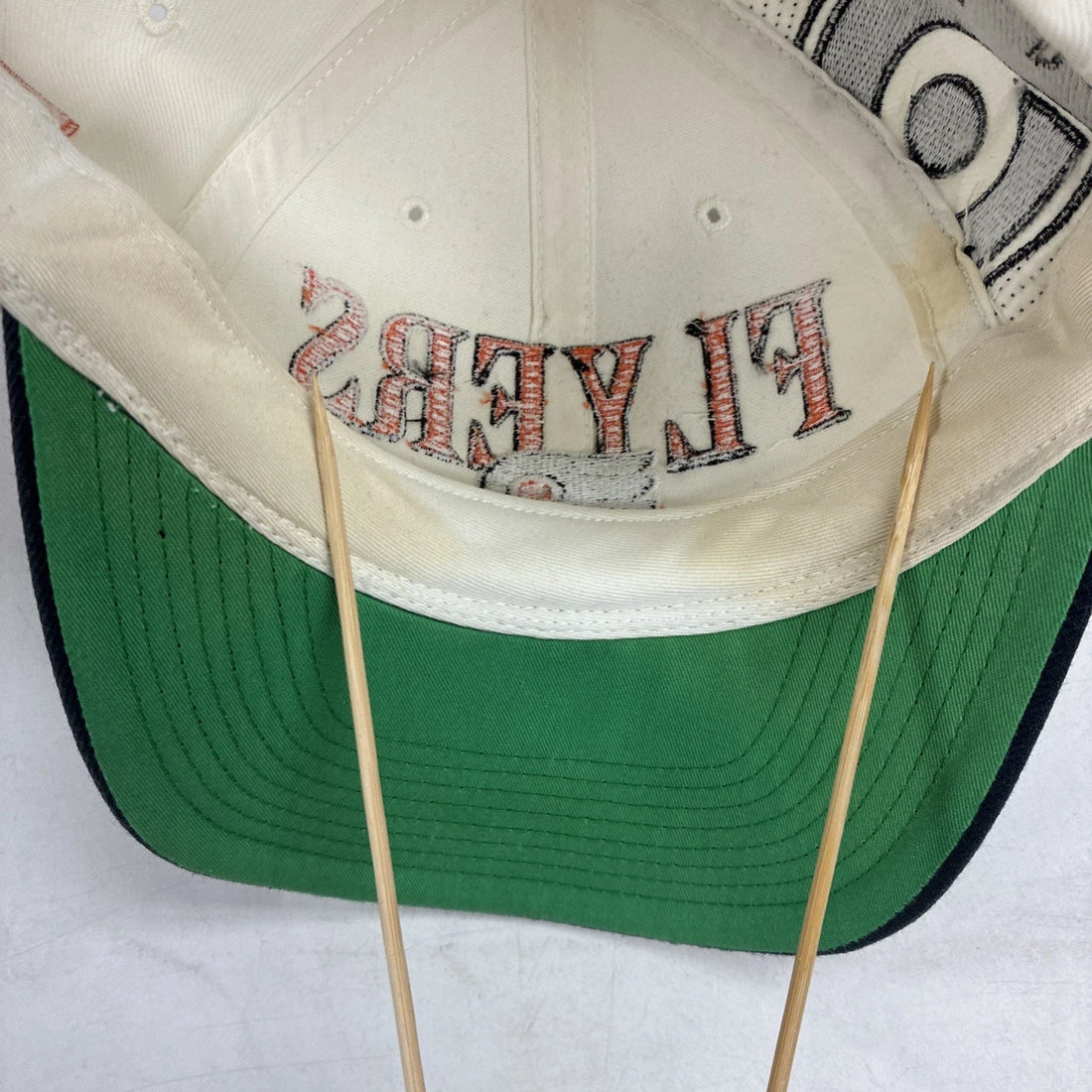 Vintage Philadelphia Flyers Laser Sports Specialties Wool Snapback Hat OSFA NHL