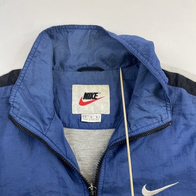 Vintage Nike Windbreaker Light Jacket Size Large Blue