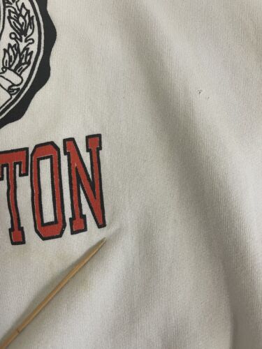 Vintage Princeton Tigers Champion Sweatshirt Crewneck Size Large 80s NCAA