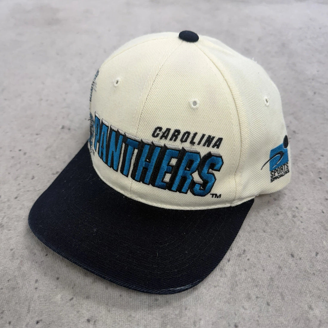 Vintage Carolina Panthers Wool Sports Specialties Snapback Hat Cap OSFA NFL