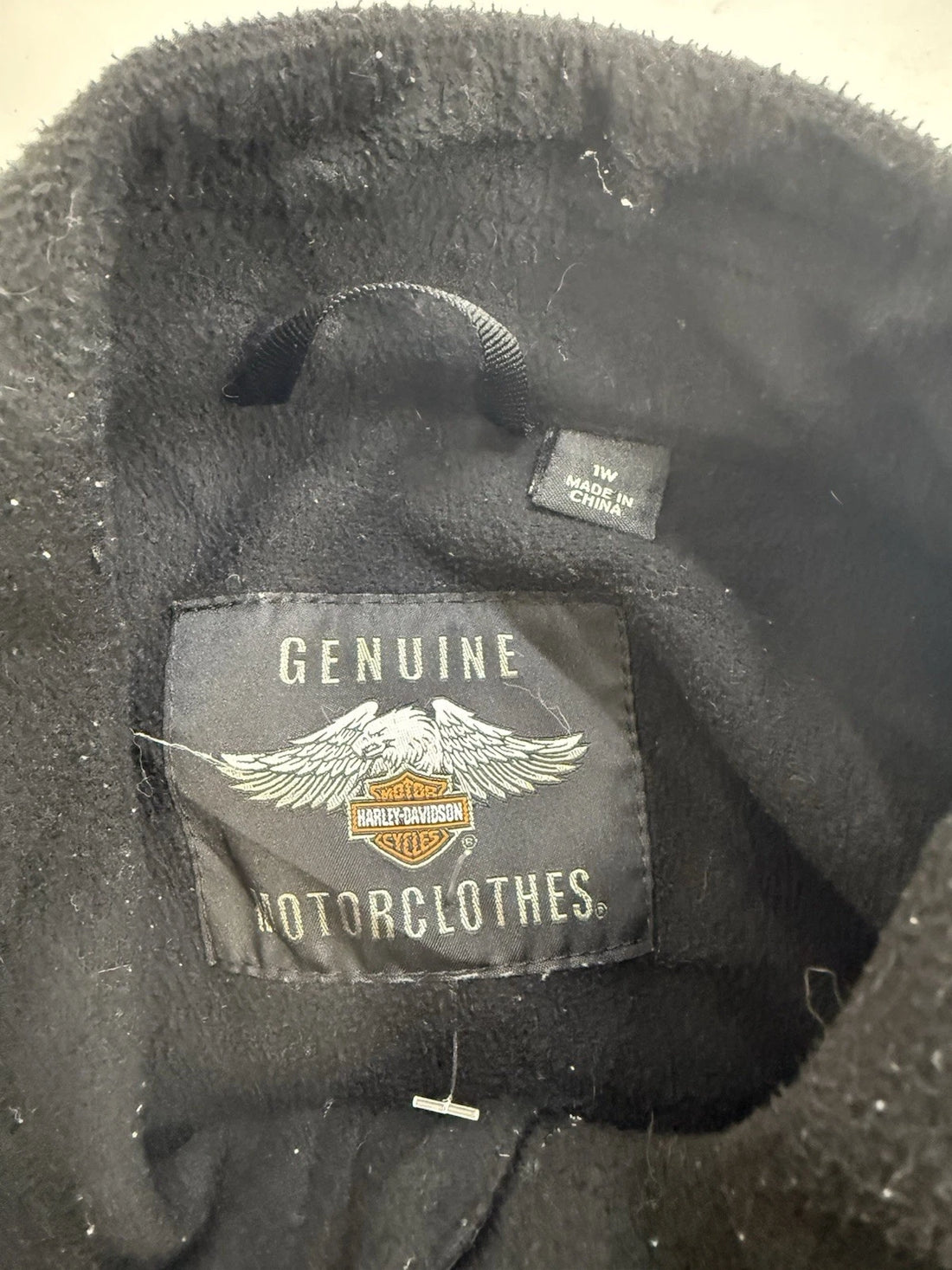 Harley Davidson Motorcycles Fleece Jacket Womens Size 1W