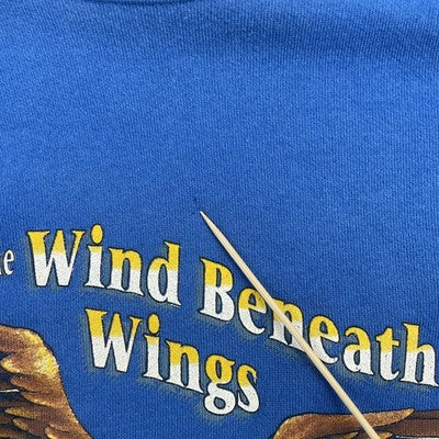 Vintage Harley Davidson Motorcycles Eagle Wind Beneath My Wings Sweatshirt 2XL