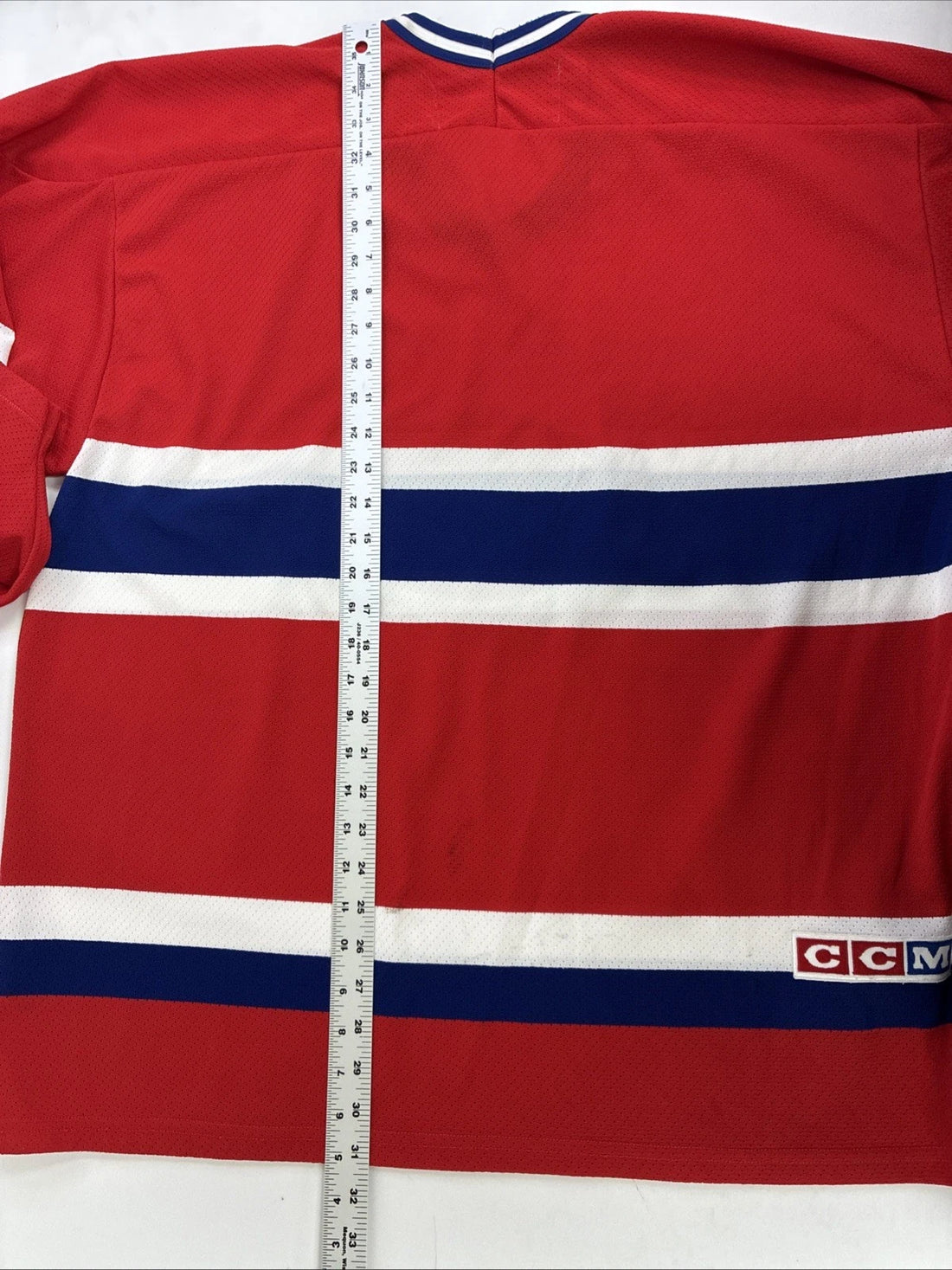 Vintage Montreal Canadiens CCM Hockey Jersey Size XL NHL