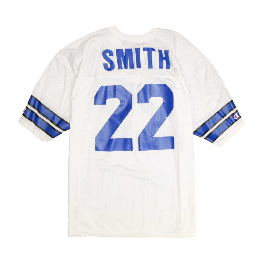 Vintage Dallas Cowboys Emmitt Smith Champion Jersey Size 52 White 90s NFL