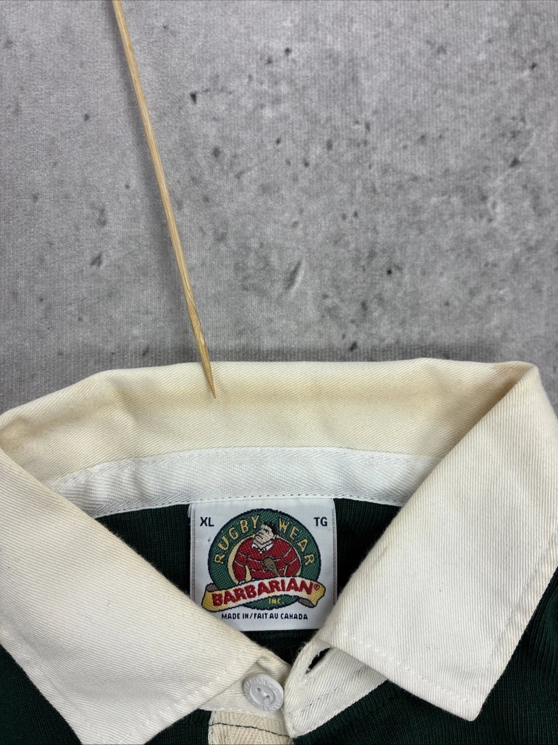 Vintage The Polo March Barbarian Rugby Shirt Size XL