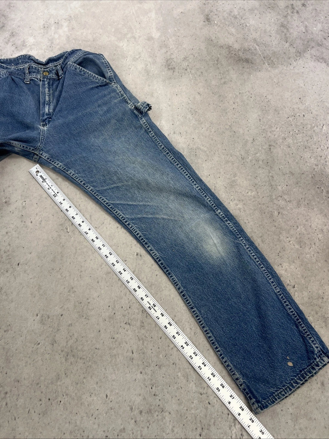 Vintage Carter's Watch The Wear Denim Jeans Pants Size Small