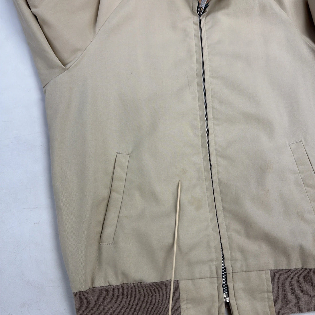 Vintage Bomber Jacket Size Medium Pride Zip