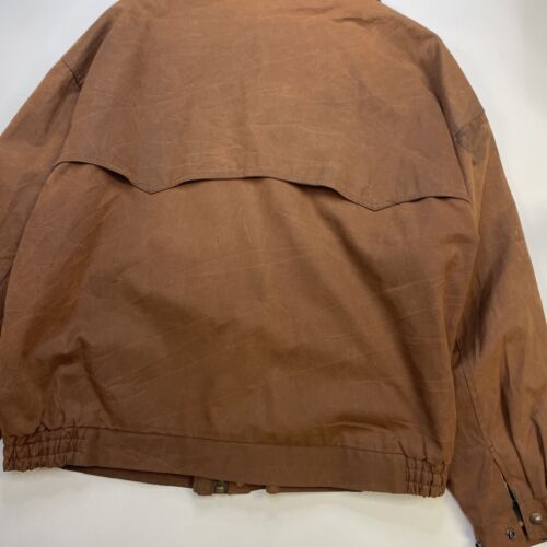 Vintage Australian Outback Chevy Trucks Wax Coat Jacket Size 2XL Brown