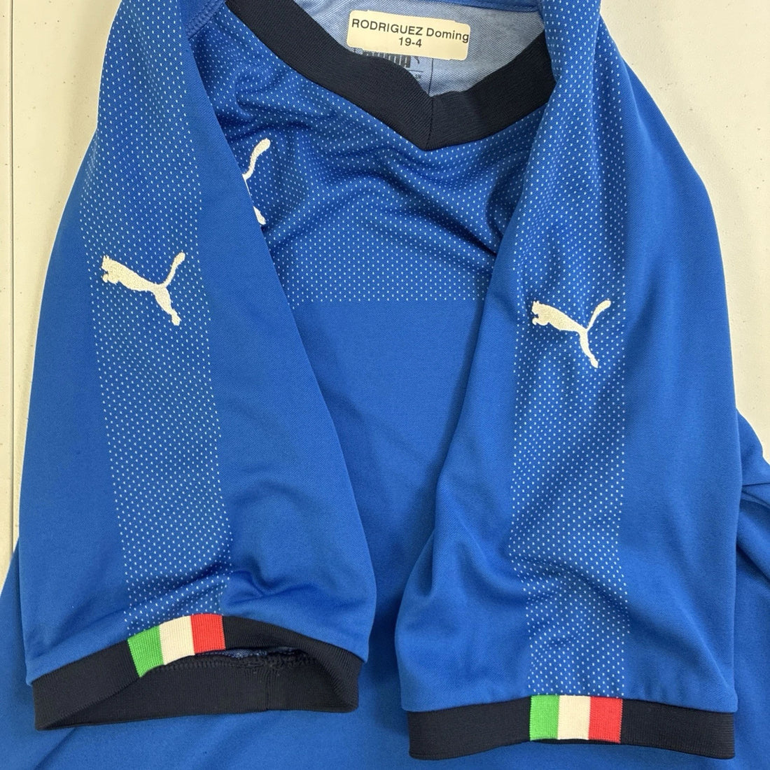 Italy Puma Football Kit Jersey Size Small