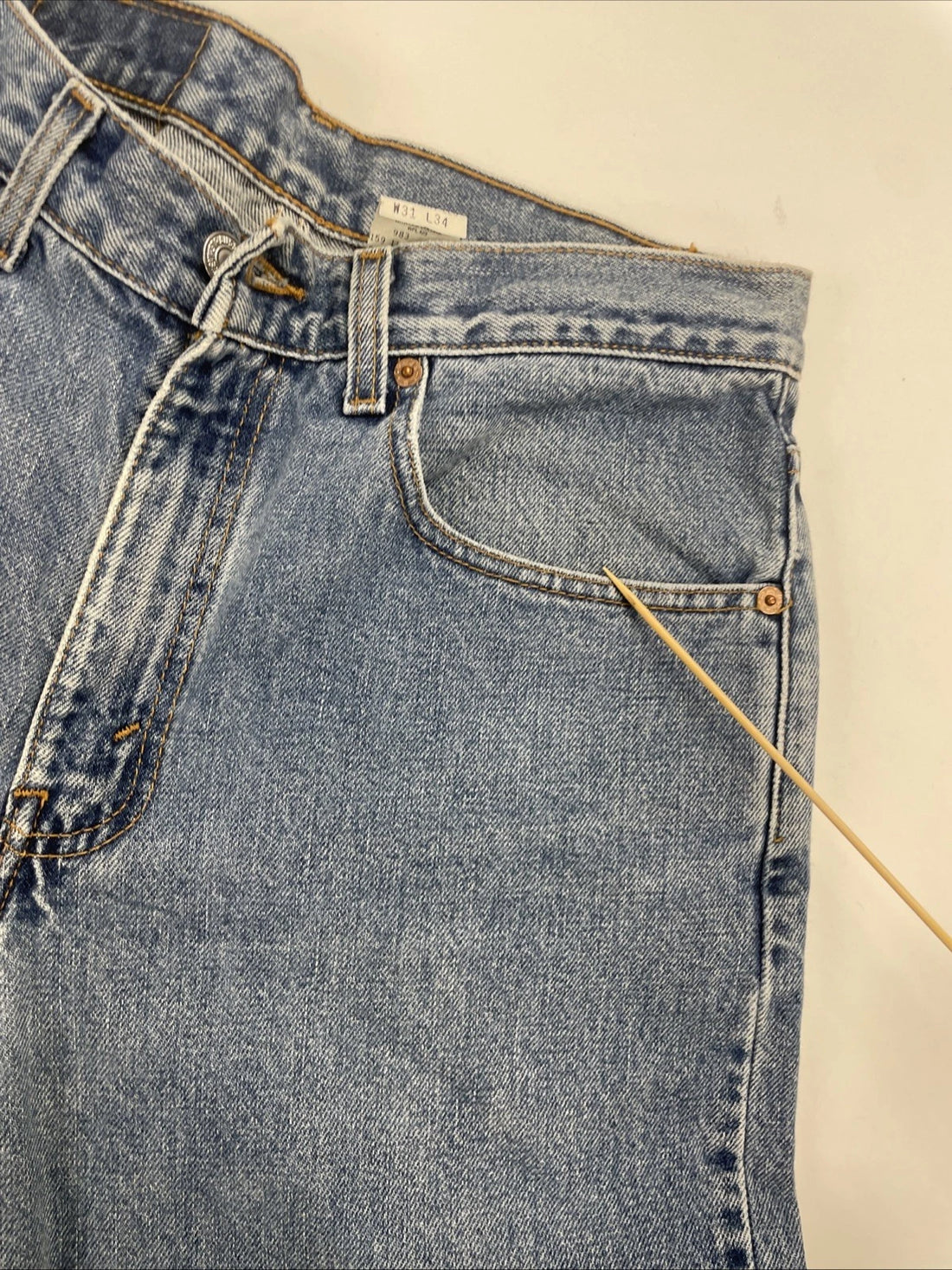 Vintage Levi Strauss & Co 505 Denim Jeans Pants Size 31 X 34 Blue