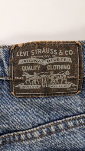 Vintage Levi Strauss & Co Denim Jeans Pants Size 36 Black Tab