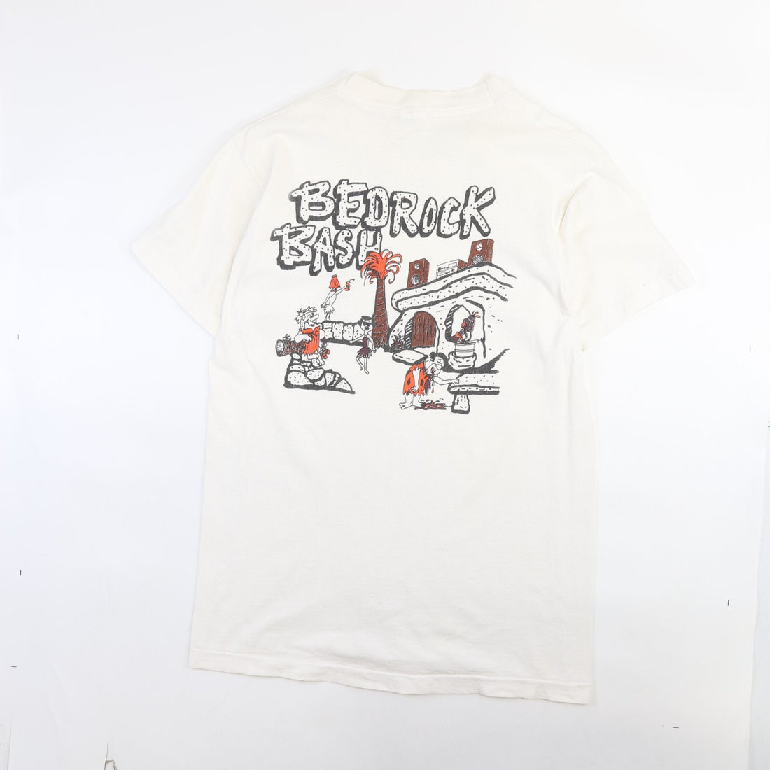 Vintage Bedrock Bash T-Shirt Size Large 90s