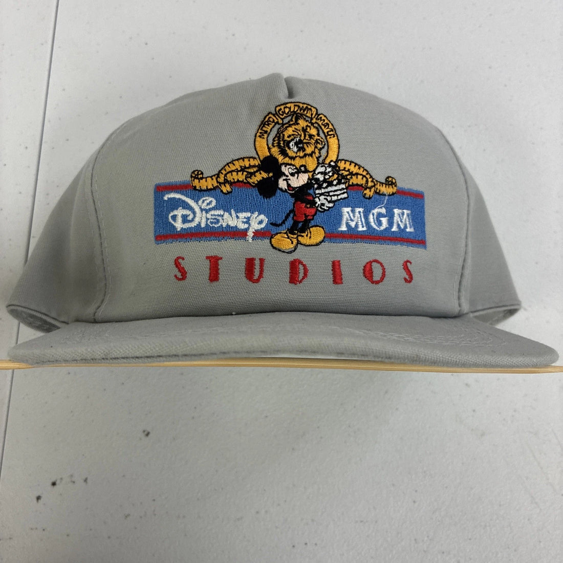 Vintage Mickey Mouse Disney MGM Studios Snapback Hat Cap OSFA 80s 90s
