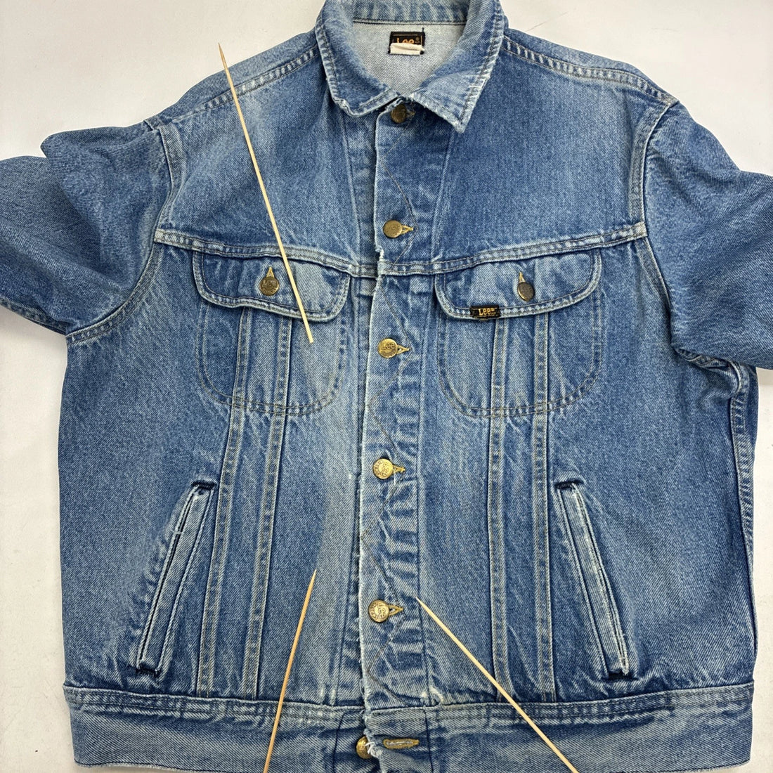 Vintage Lee Denim Jacket Size 44R