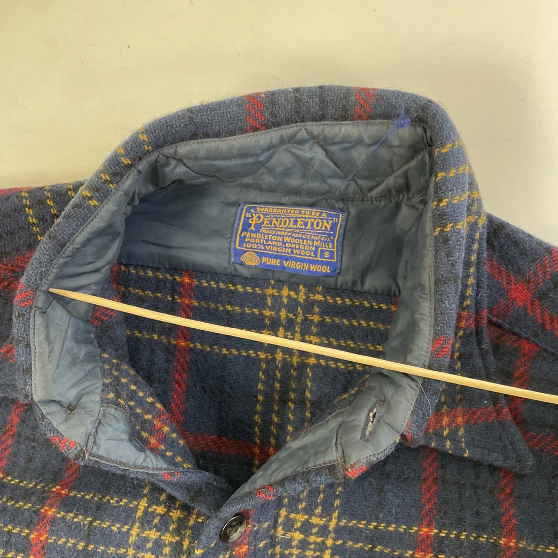 Vintage Pendleton Wool Shirt Size Small Plaid
