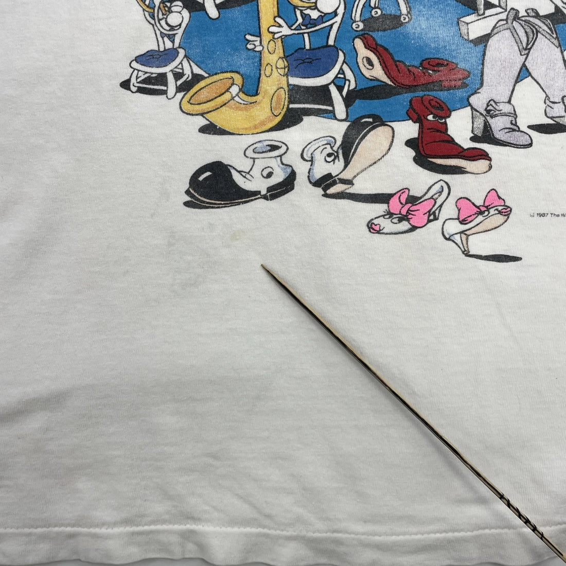 Vintage Who Framed Roger Rabbit Ink Paint Club Disney T-Shirt Size XL 90s