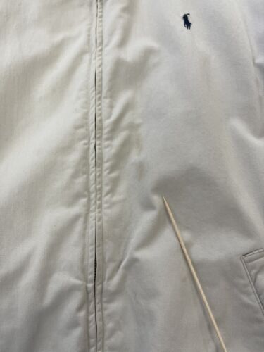 Vintage Polo Ralph Lauren Harrington Jacket Size Large Beige