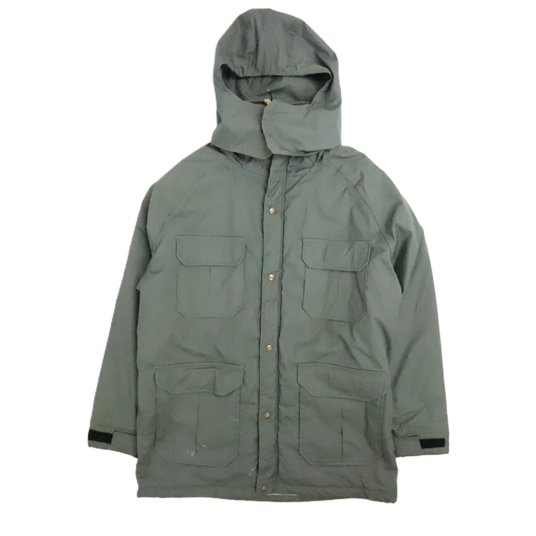 Vintage Woolrich Parka Coat Jacket Size Large Gray