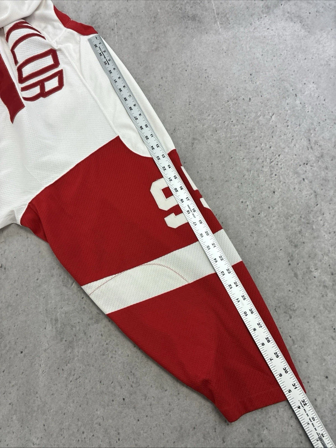 Vintage Detroit Red Wings Stanley Cup Patch Authentic Jersey Size 56 NHL