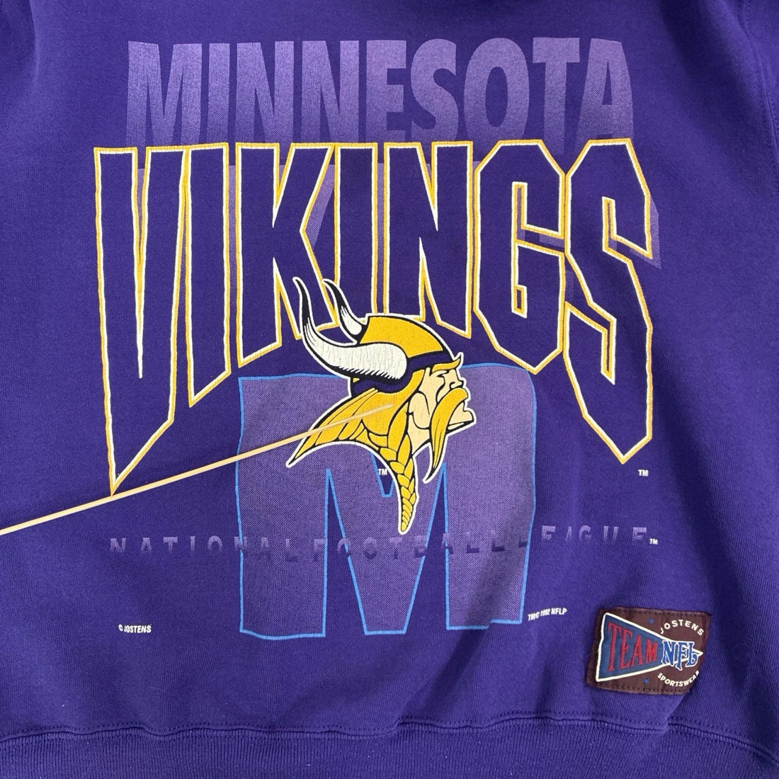 Vintage Minnesota Vikings Sweatshirt Crewneck Size XL NFL