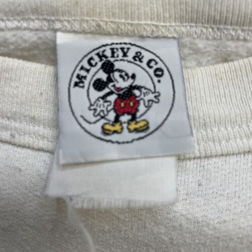 Vintage Mickey Mouse Disney Crewneck Sweatshirt Size Medium 90s