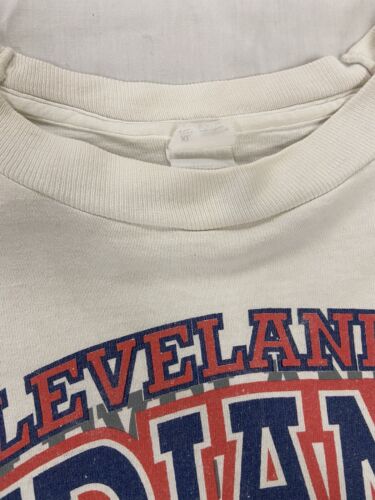 Vintage Cleveland Indians Central Division Champs T-Shirt Size XL 1998 90s  MLB