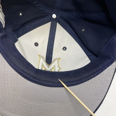 Vintage Milwaukee Brewers Wool G Cap Strapback Hat MLB