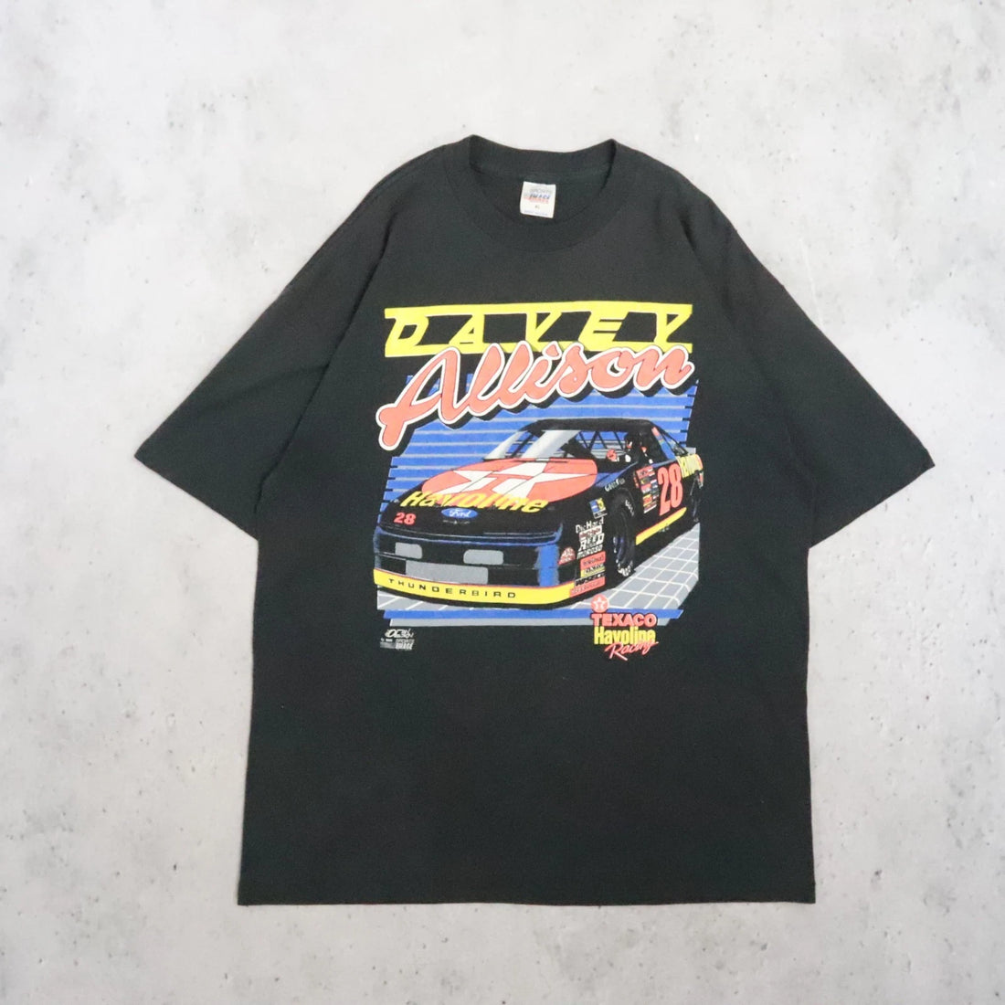 Vintage Davey Allison Racing T-Shirt Size XL 90s