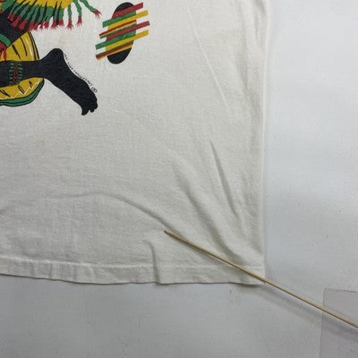 Vintage Jamaica Tribal Reggae T-Shirt Size XL 90s