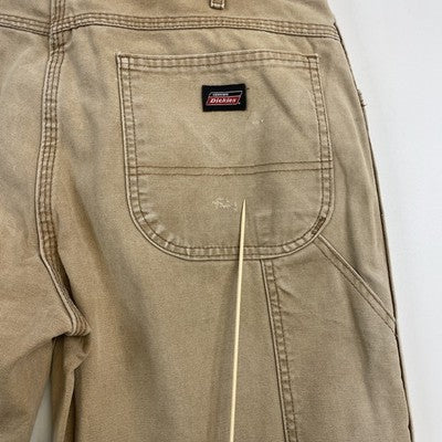 Dickies Canvas Carpenter Work Pants Size 36 X 32 Brown