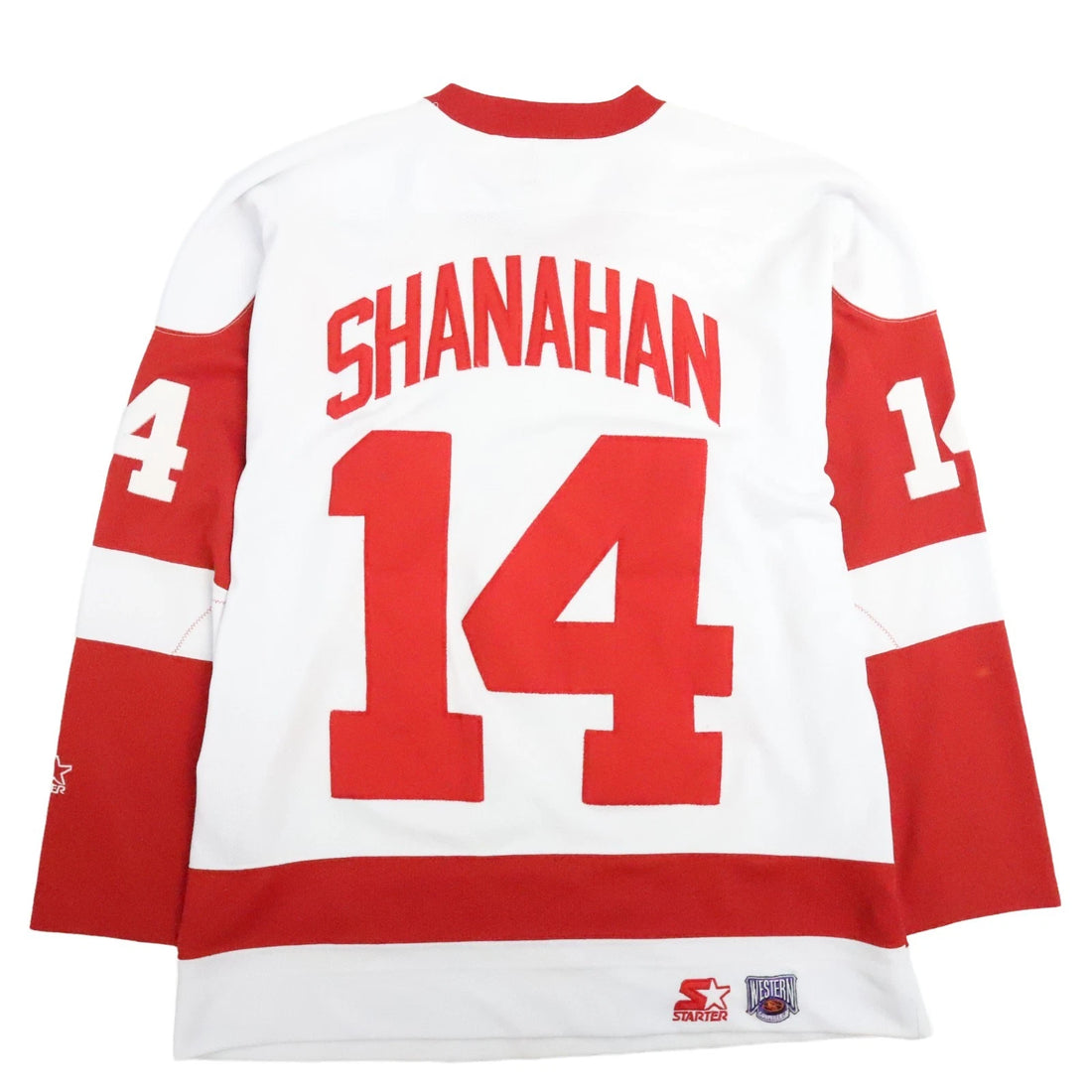 Vintage Detroit Red Wings Brendan Shanahan Starter Hockey Jersey Size XL NHL