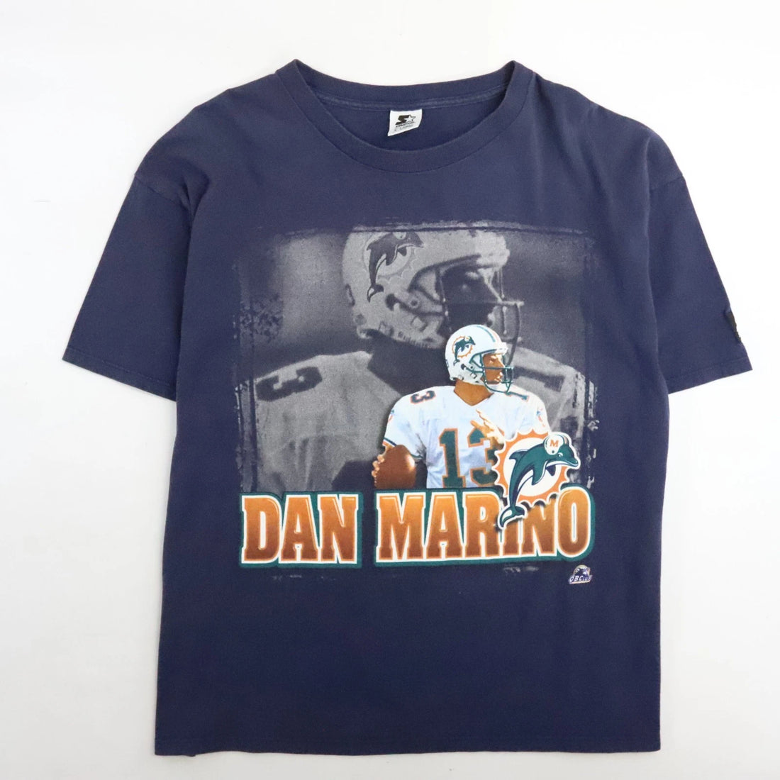 Vintage Miami Dolphins Dan Marino Starter T-Shirt Size XL 90s NFL