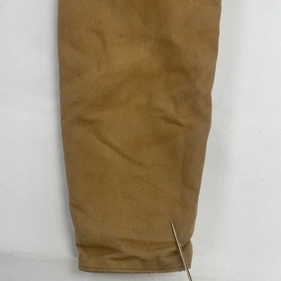 Carhartt Canvas Arctic Work Jacket Size Large Tall Brown