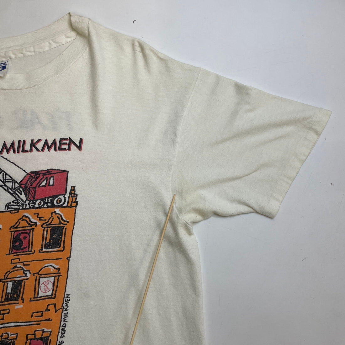 Vintage Dead Milkmen Metaphysical Graffiti Fear Of A Beige Planet T-Shirt XL 90s