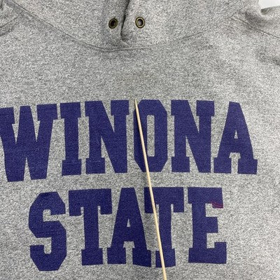 Vintage Winona State Sweatshirt Hoodie Size XL