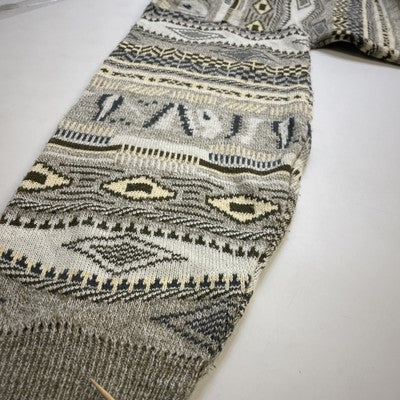 Vintage Aztec Western Crewneck Sweater Size Large