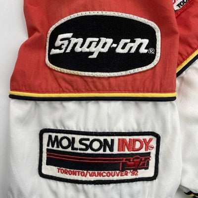 Vintage Snap-On Racing Jacket Size Medium Patches