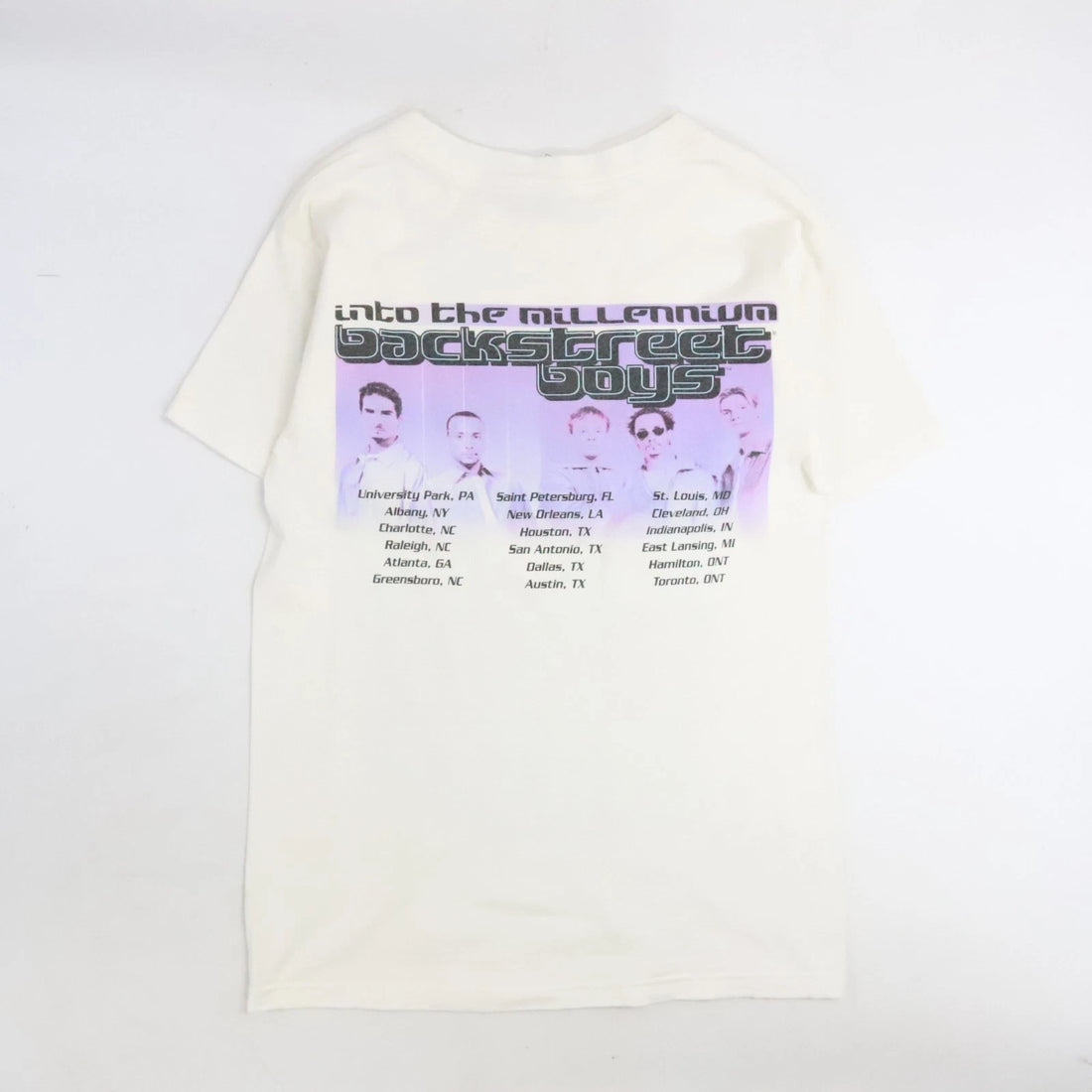 Vintage Backstreet Boys Into The Millennium T-Shirt Size Small Band Tee